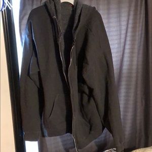Zip up sweatshirt